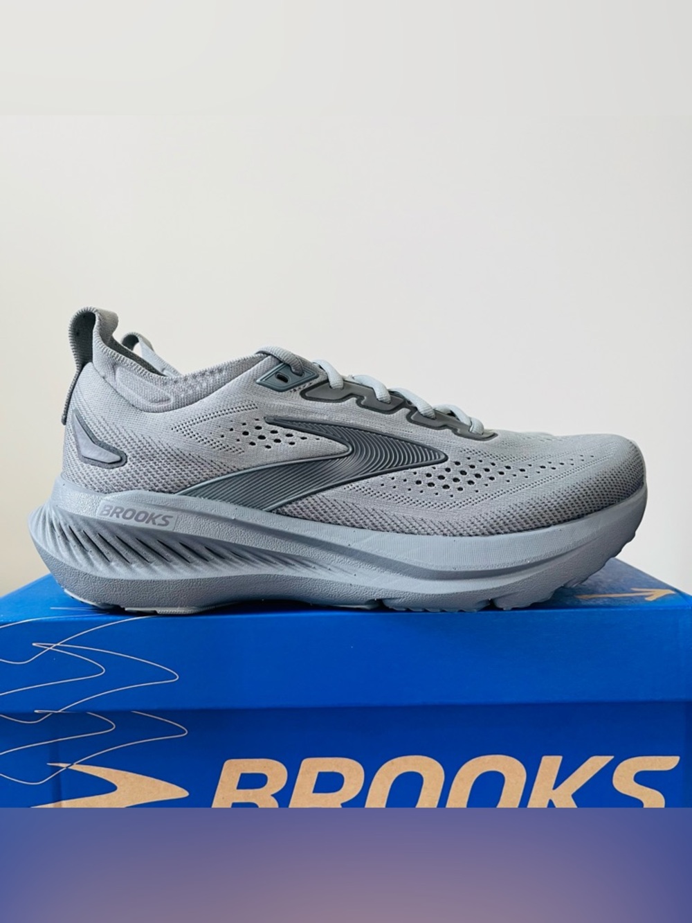 Men's Brooks Glycerin 23 Men's Grey/Blackened Pearl/Black